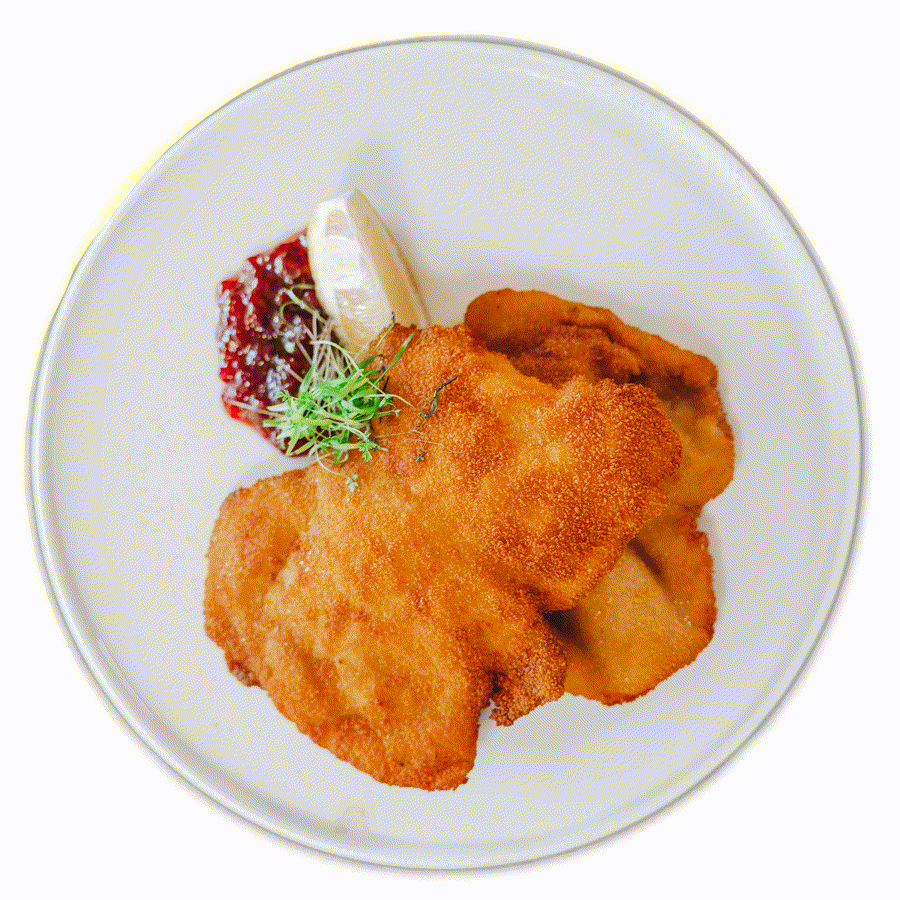 Hausgemachtes Gericht im Restaurant Wetzlarer Hof