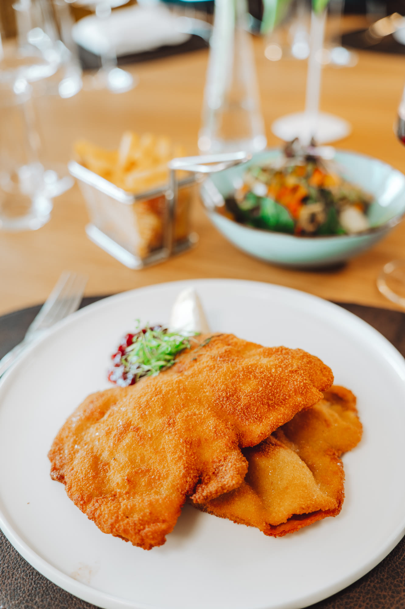 Saisonales Gericht im Restaurant Wetzlarer Hof